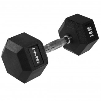 Pogumovaná činka 18 kg