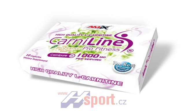 AMIX CARNILINE 1000mg + BIOPERINE blister pack