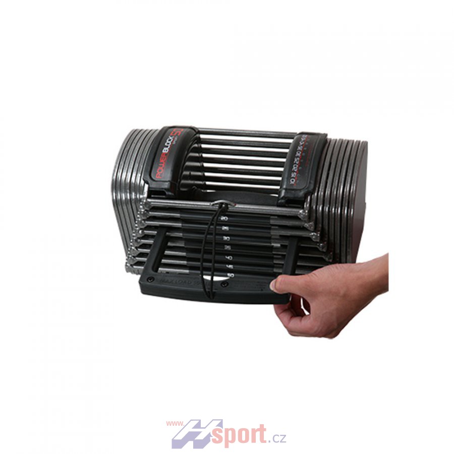 Nakládací činka Powerblock Sport 50 2,5kg- 22,5kg pár