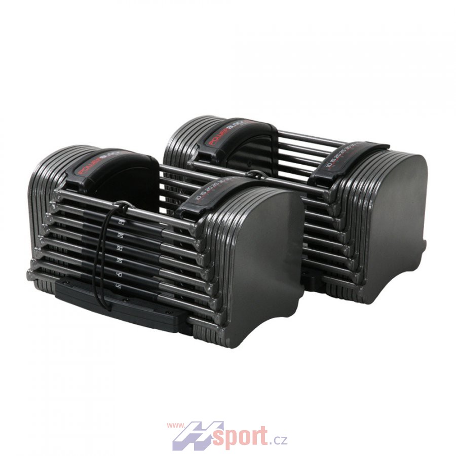 Nakládací činka Powerblock Sport 50 2,5kg- 22,5kg pár