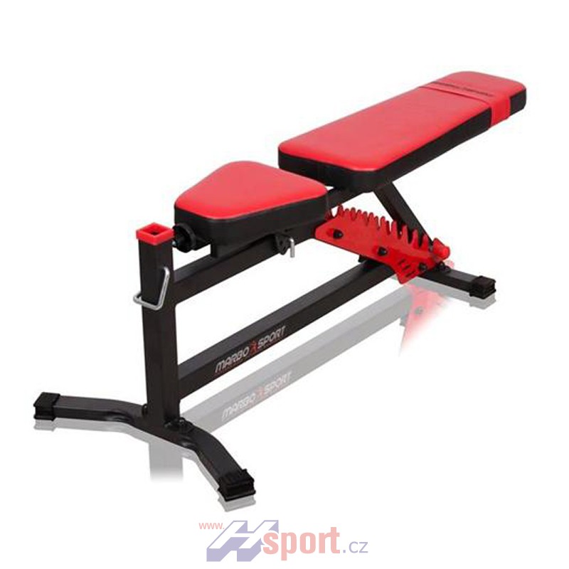 Polohovací posilovací lavice Marbo MS-L102