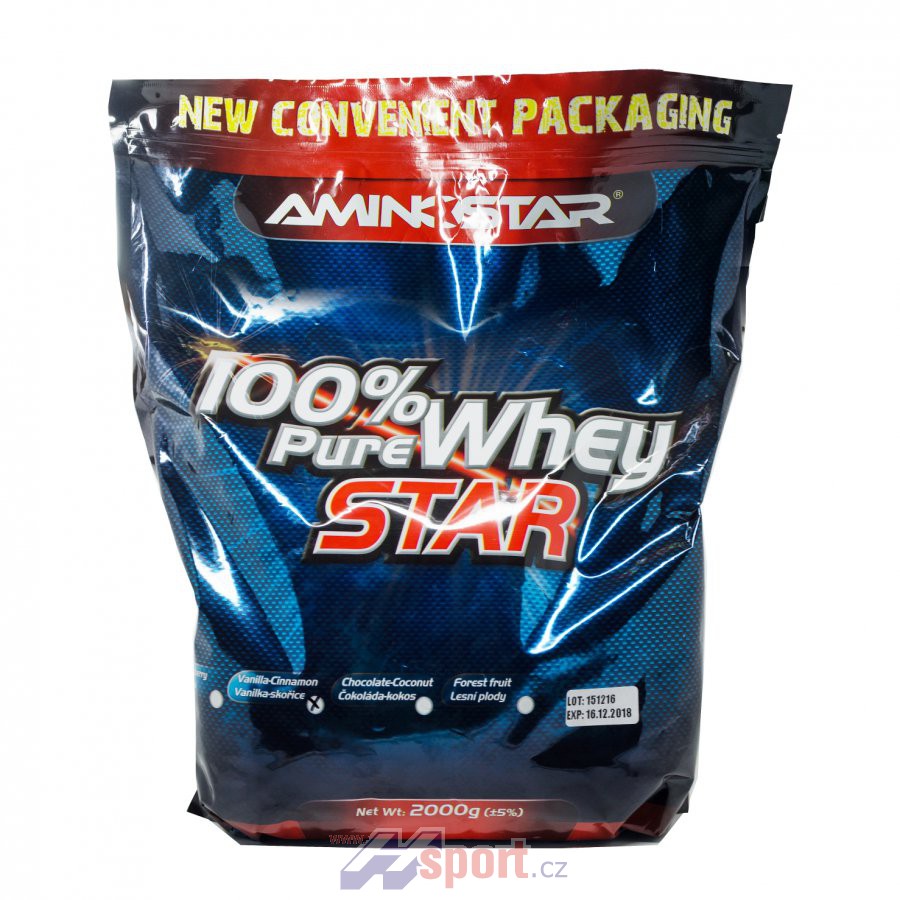 Aminostar 100% Pure Whey Star 2000 g