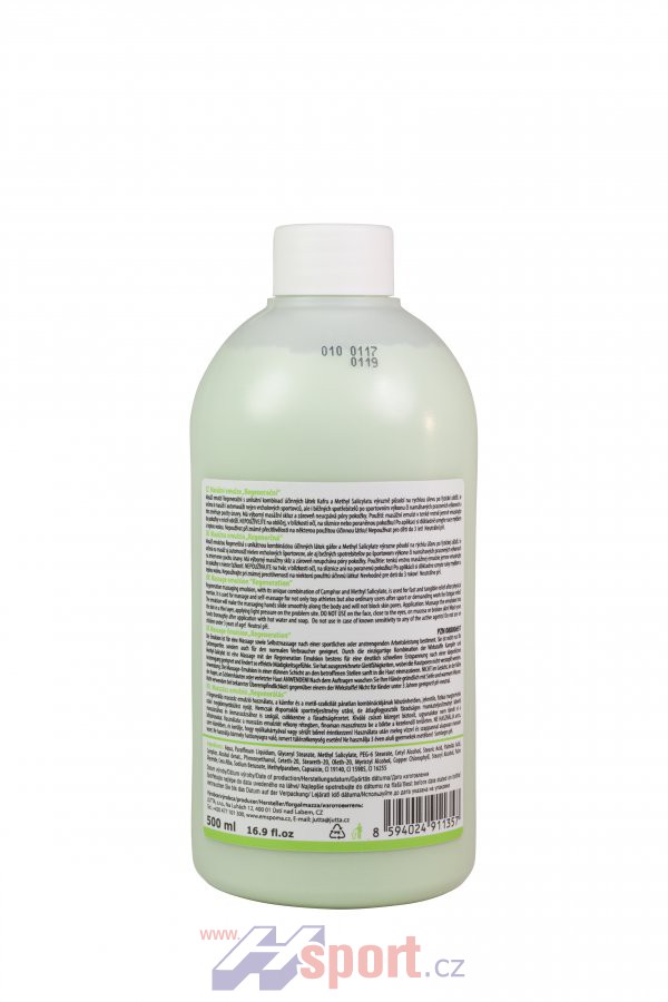Masážní emulze Emspoma regenerační - EMZ 500 ml