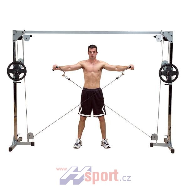 PROTISMĚRNÉ KLADKY BODY-SOLID CROSSOVER MACHINE