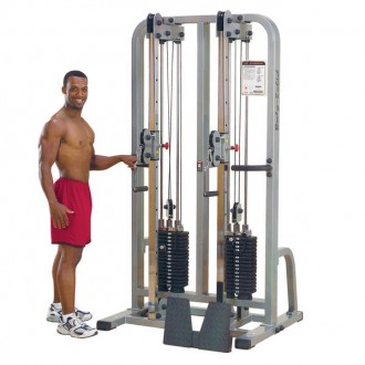 POSILOVAČ HRUDNÍCH SVALŮ A PAŽÍ BODY-SOLID SBP-100G/2