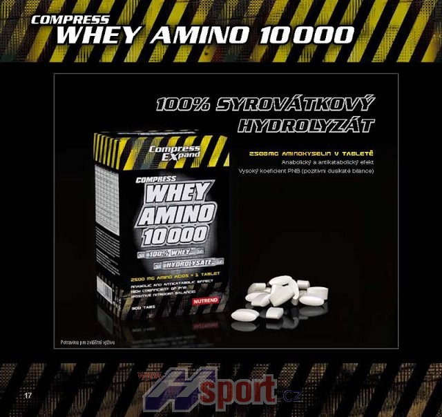 Compress Whey Amino 10.000 - 100 tbl