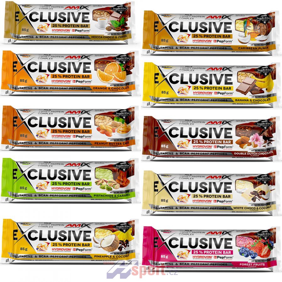 Amix Exclusive protein bar 85 g