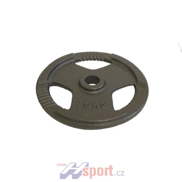 Litinový kotouč lakovaný. Průměr vrtání olympijský 50mm, hmotnost 15kg.
