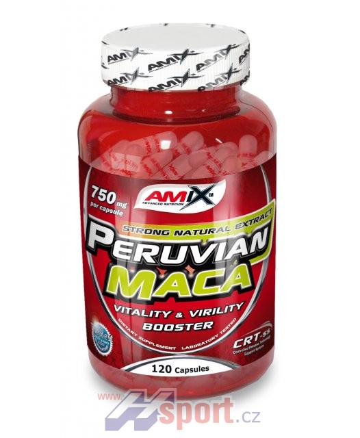 Amix Peruvian MACA 750mg 120cps