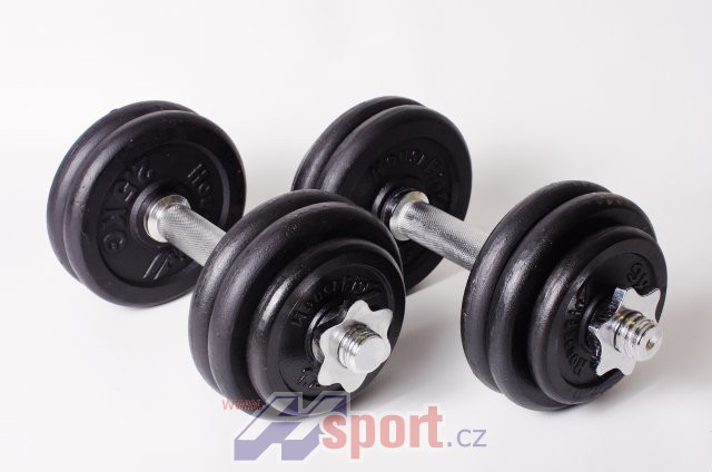 ČINKOVÝ SET 30 kg (2x15 kg) - litina
