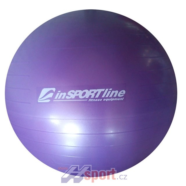 Gymnastický míč inSPORTline Comfort Ball 45 cm + pumpička + DVD