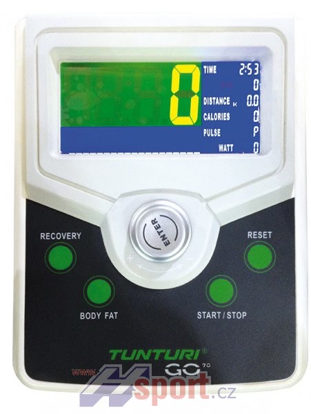 Rotoped-ergometr Tunturi GO - Bike GO 70 - computer