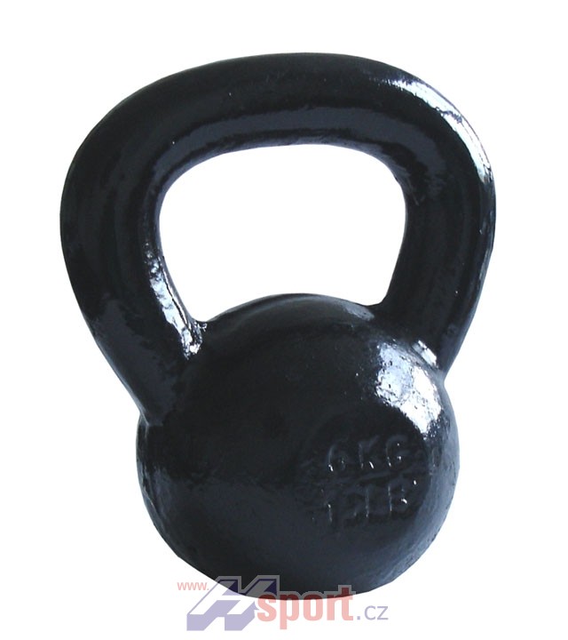 Kettlebell 6 kg litinový