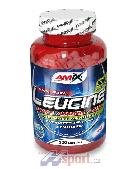 Amix L-Leucine PURE 500 mg - 120 cps
