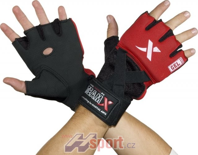 Pytlovky prstové TeamX ProGEL červené