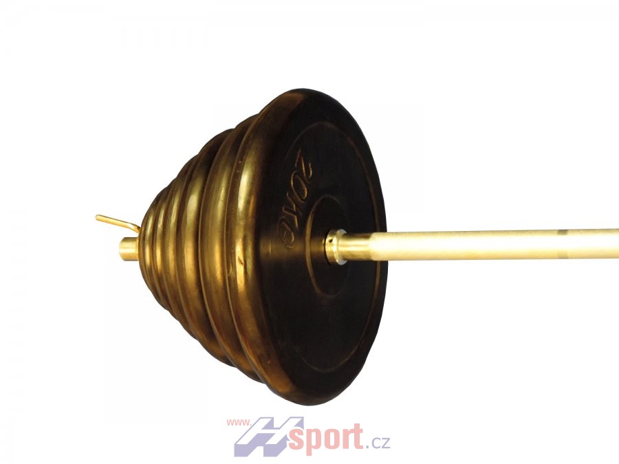 Činkový set 116 kg - guma