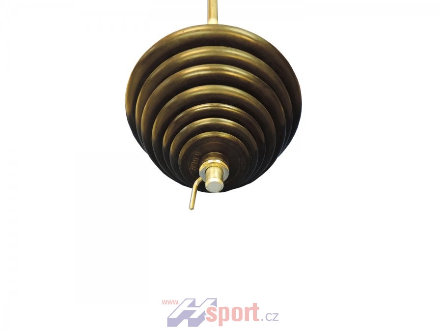 Činkový set 116 kg - guma
