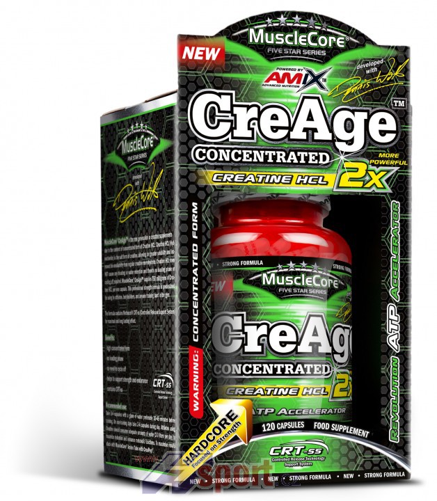 MuscleCore CreAge Concentrated 120 cps