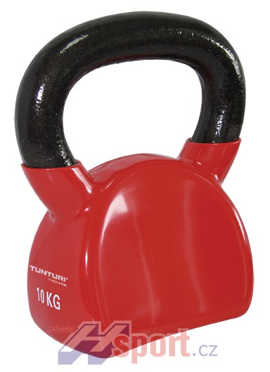 Vinyl kettlebell 10 kg