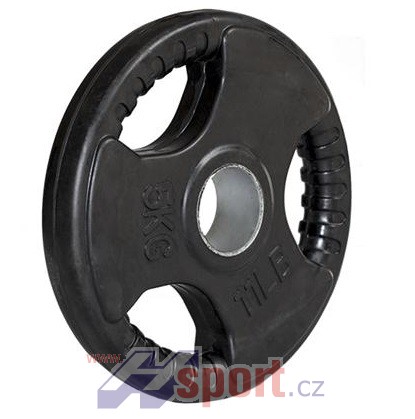 Olympijský kotouč Attack pogumovaný 5 kg