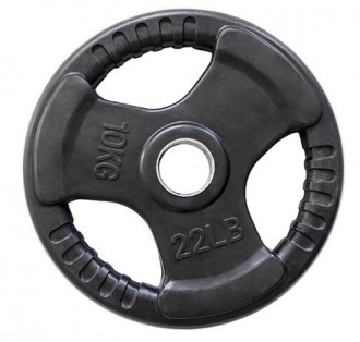 Olympijský kotouč Attack pogumovaný 10 kg