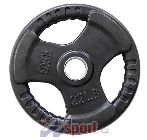 Olympijský kotouč Attack pogumovaný 10 kg