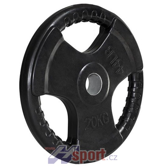 Olympijský kotouč Attack pogumovaný 20 kg