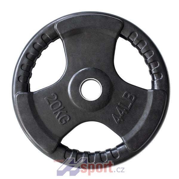 Olympijský kotouč Attack pogumovaný 20 kg