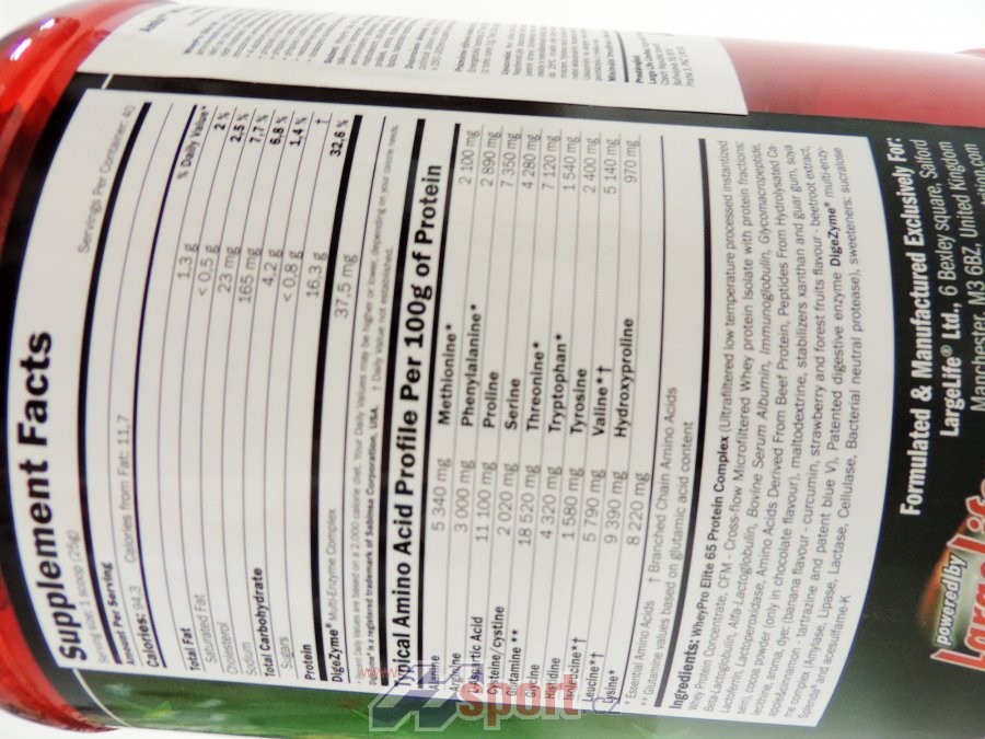 Amix WheyPro Elite 65% - 1000 g
