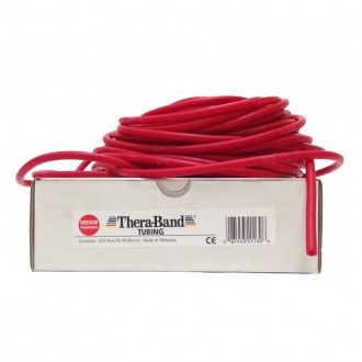 Guma na cvičení TheraBand Tubing 30,5 m červená