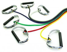 Tubing s rukojetí TheraBand 122 cm