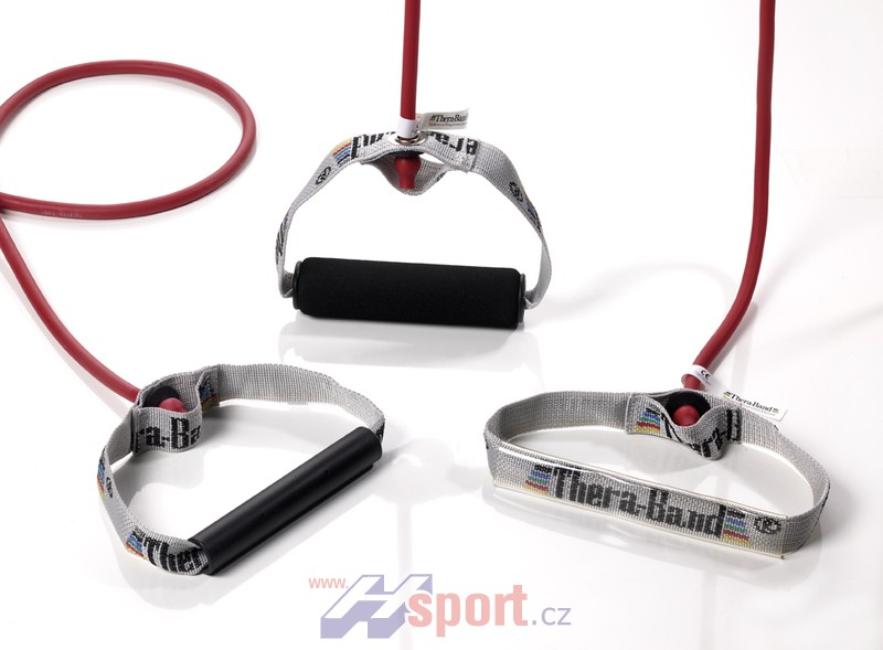 Tubing s rukojetí TheraBand 122 cm