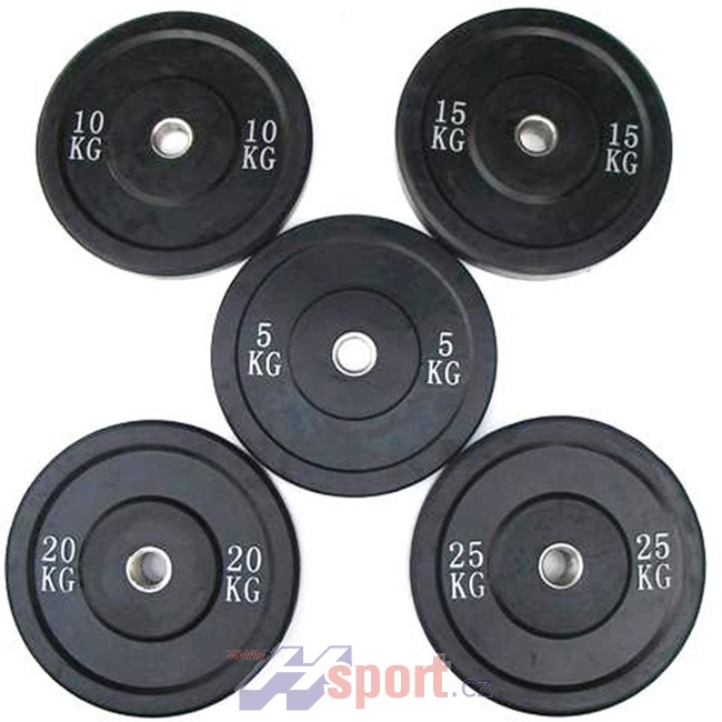 Sada závaží Attack Bumper Plate 150 kg