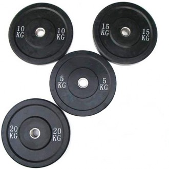 Sada závaží Attack Bumper Plate 100 kg