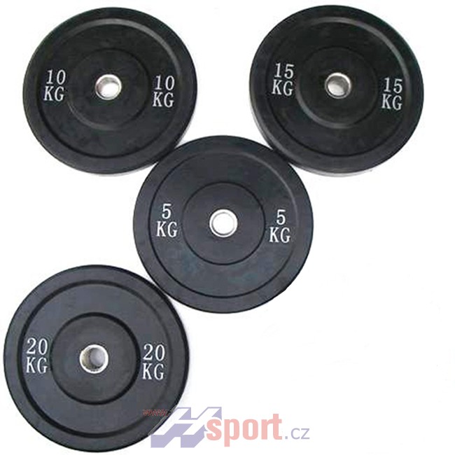 Sada závaží Attack Bumper Plate 100 kg