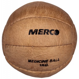 Kožený medicinbal Retro 5 kg