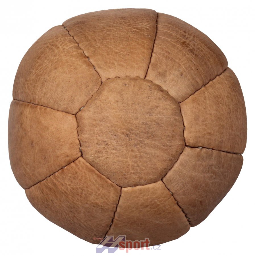 Kožený medicinbal Retro 5 kg