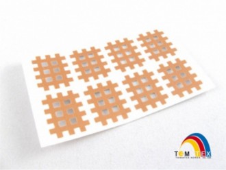 Cross tejp Temtex - Classic 2,1 x 2,7 cm - 8 ks