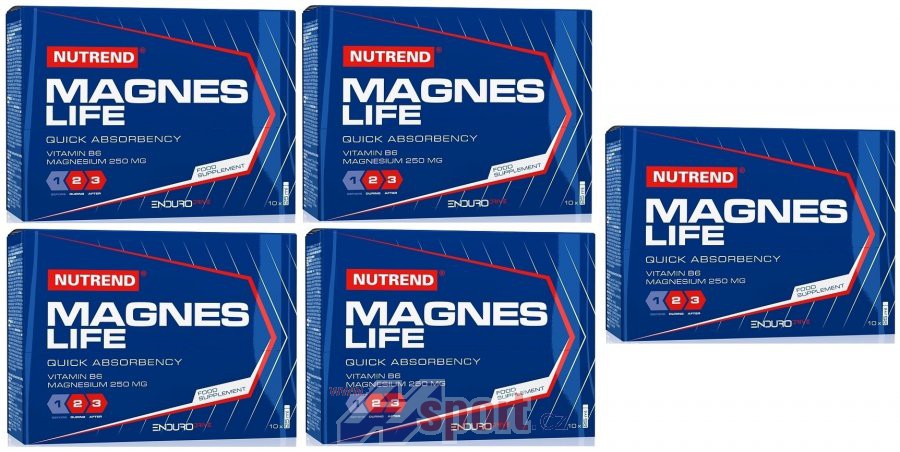 Enduro Magneslife 10 x 25 ml, 4+1 zdarma