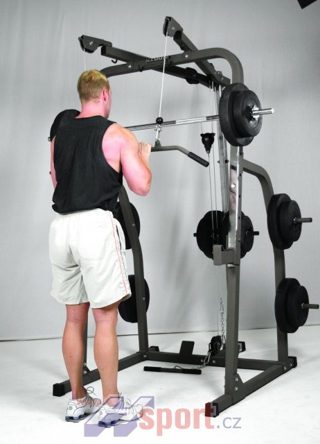 Posilovací lavice HAMMER - SOLID XP + 76kg Power Weight Set
