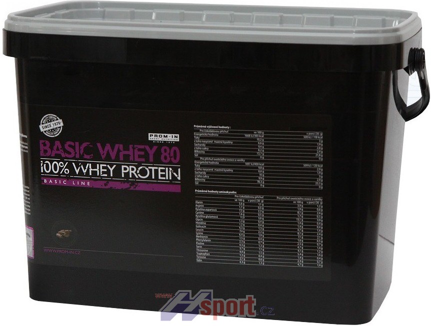 Prom-in Basic Whey Protein 80 - 4000 g