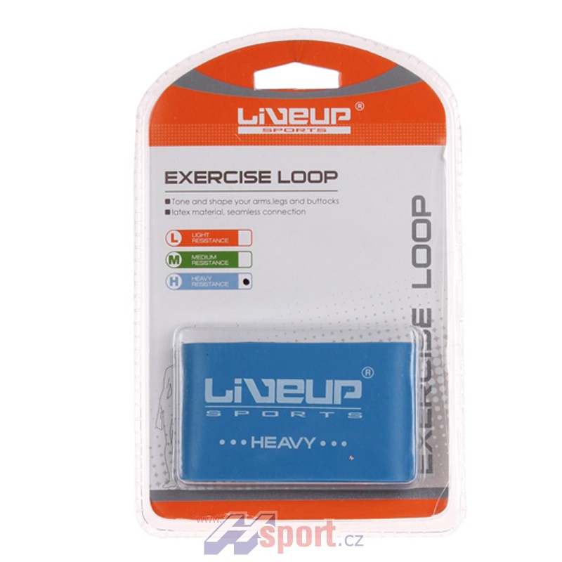 Powerband Mini Liveup modrá