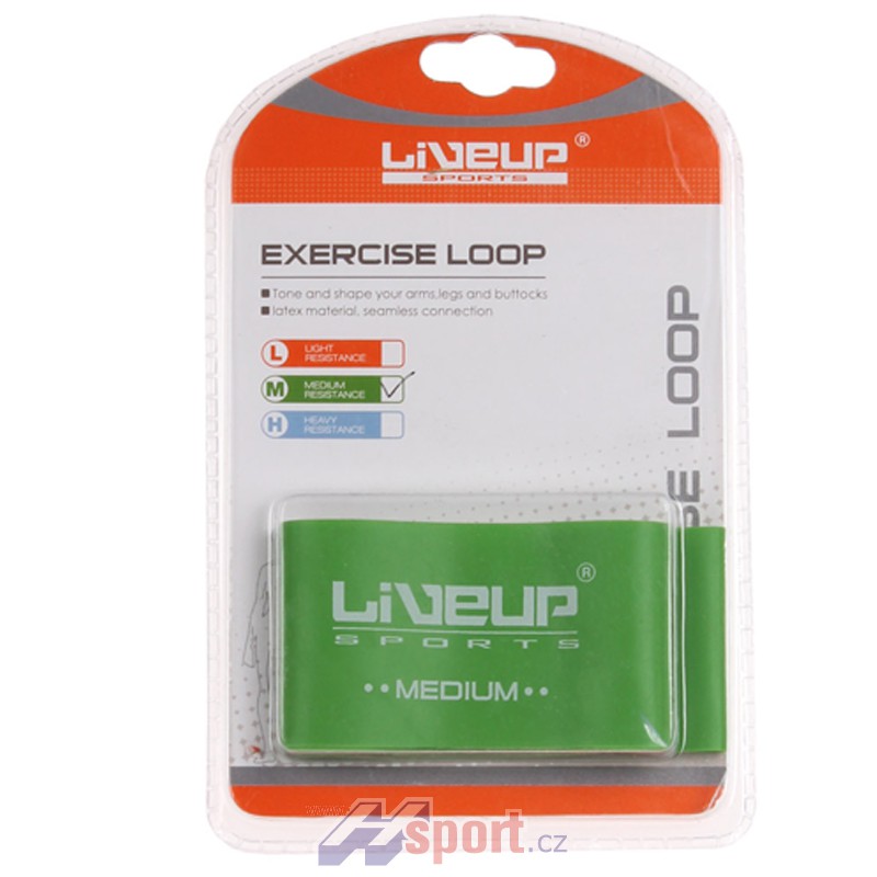 Powerband Mini Liveup zelená