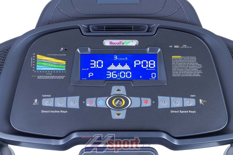 Běžecký trenažér Housefit Spiro 20