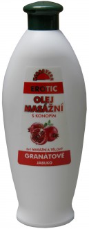 Masážní olej Herbavera Erotic 550 ml