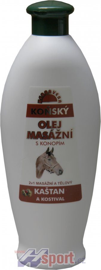 Masážní olej Herbavera koňský 550 ml