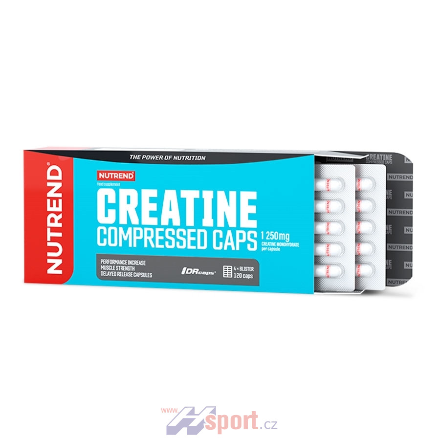 Nutrend Creatine Compressed 120 cps