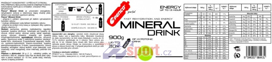Penco MD Mineral Drink 900g