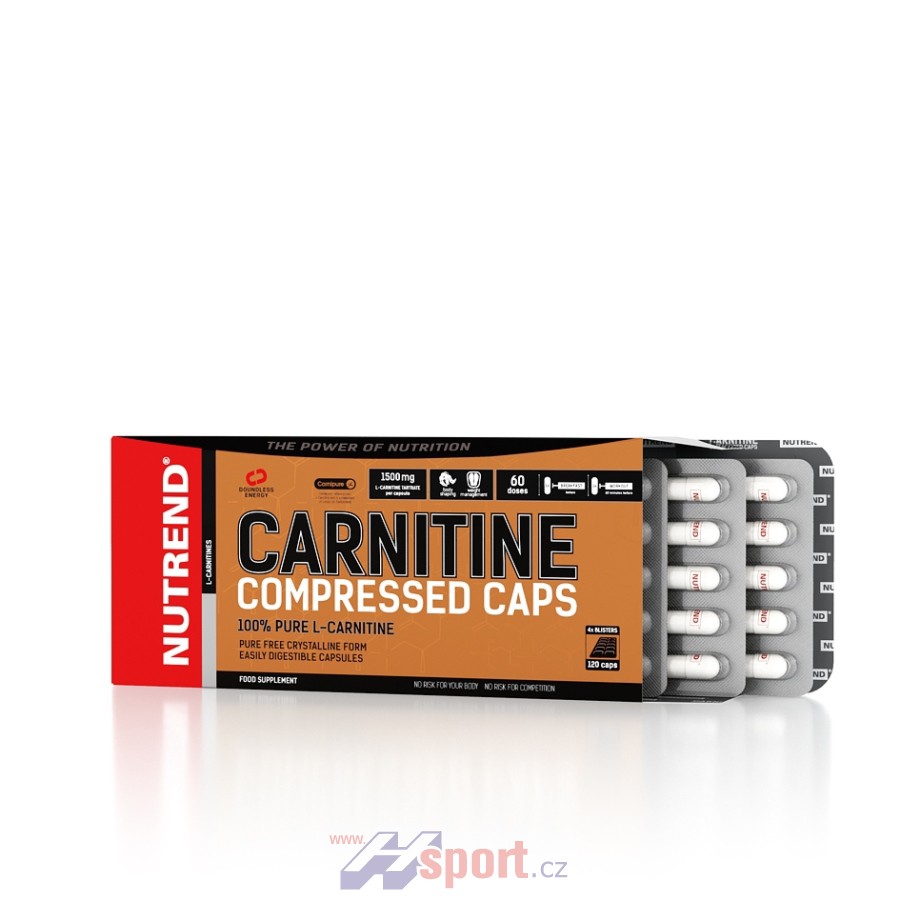 Nutrend Carnitine Compressed 120 cps