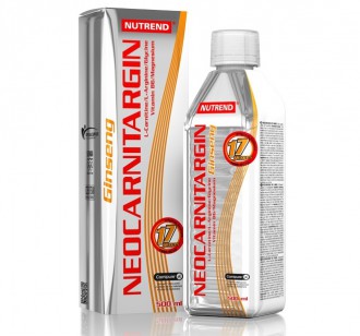 Nutrend Neocarnitargin s ženšenem 500 ml